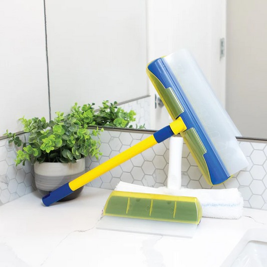 🔥Hot Sale 50%OFF🏆50KD+SOLD✨ Scratch-free & streak-free window scraper – 5-piece complete set for glass cleaning