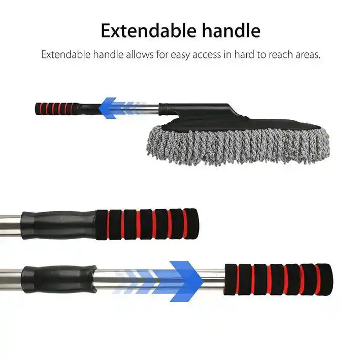 Extendable Microfiber Cleaning Brush and Get Microfiber Roll Worth Rs. 599/- FREE!!