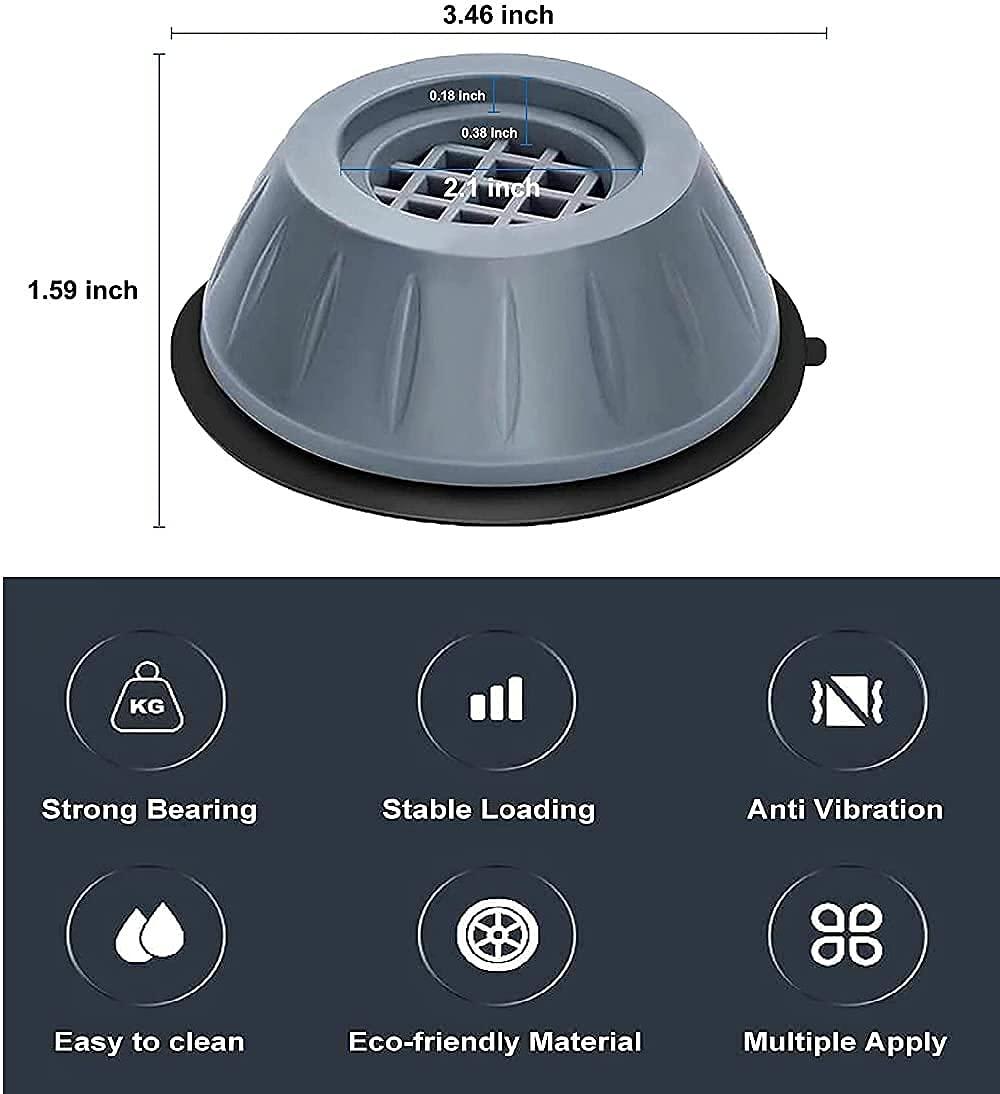 Anti Vibration Washing Machine Feet Pads