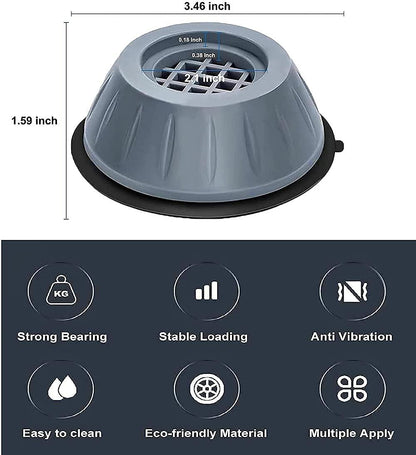 Anti Vibration Washing Machine Feet Pads
