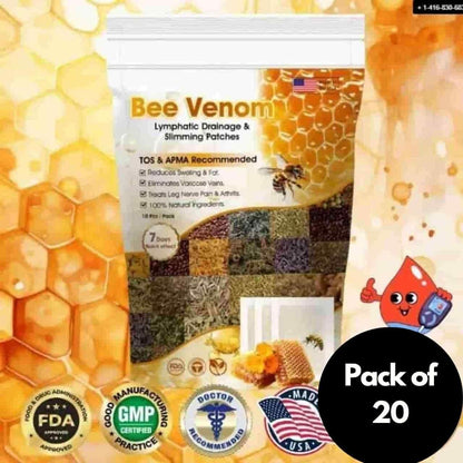 Bee-Venum Sliming Patches 😍Buy 1 Pack, Get 1 Pack FREE (TOTAL 20 PATCHES)