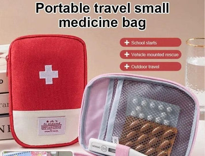Mini Portable Medical Bag for Outdoor Camping Hiking Home Travel Emergency