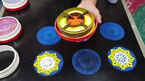 4 in 1 DIY Rangoli Box