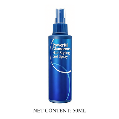 Powerful Glamorous Hair Styling Gel Spray
