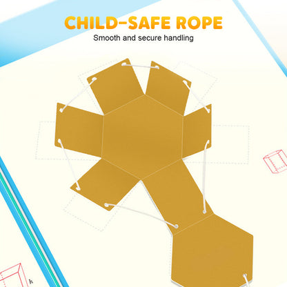 ⏰Last Day Promotion 49% OFF👶✨Pull String 3D Geometry Learning Book