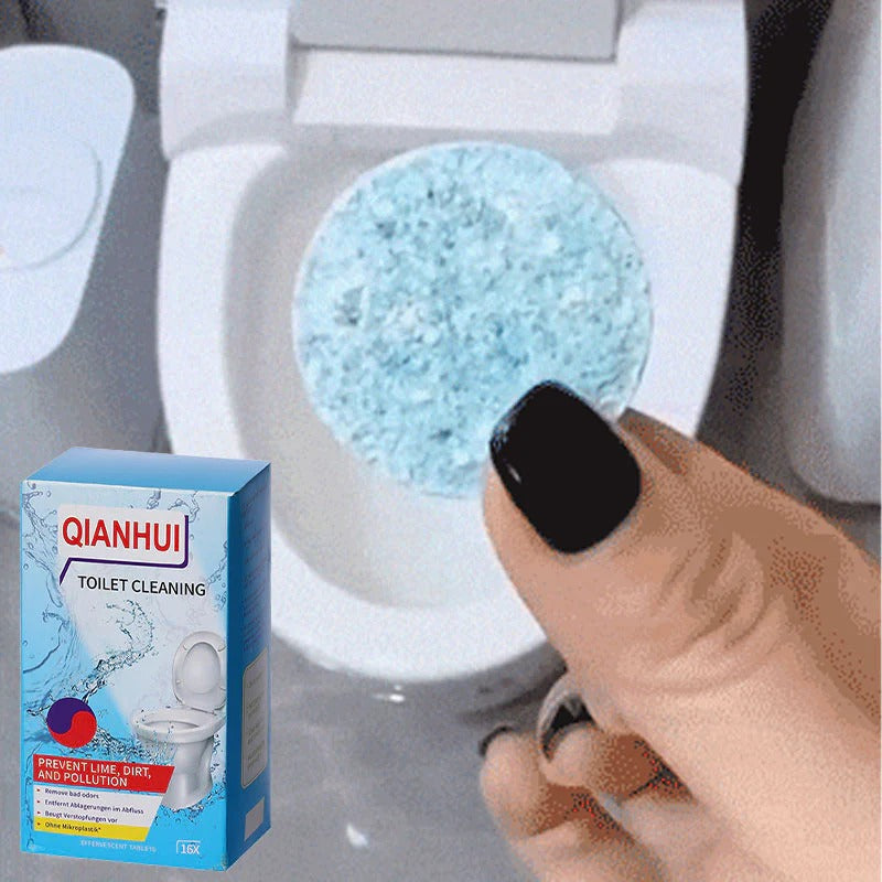 🔥BUY 2 GET 3 FREE🔥Lemon Scent Toilet Bowl Cleaner Tablets